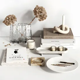 Decorative with dry hydrangea